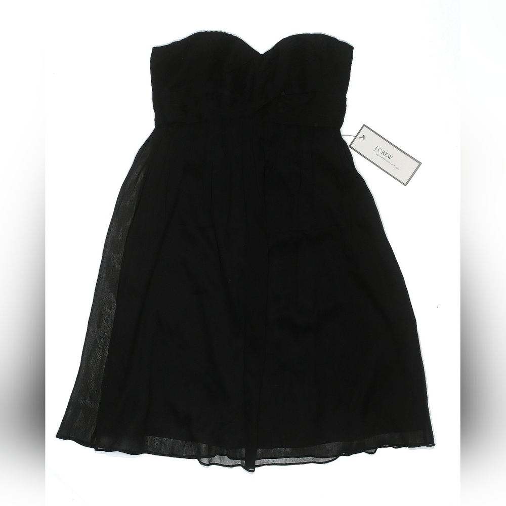 Strapless Black Dress